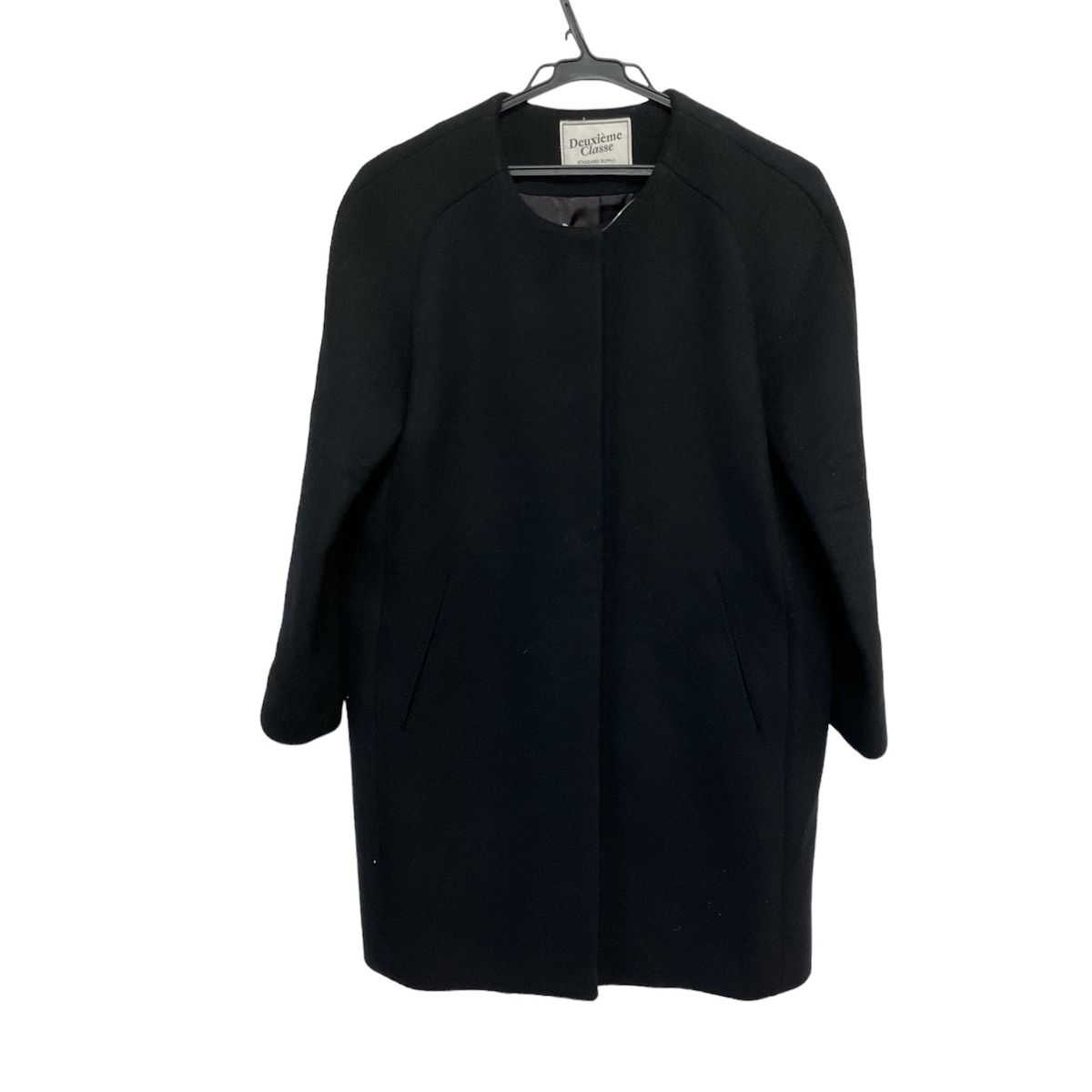 DEUXIEME CLASSE(ドゥーズィエム) コート サイズ36 S レディース美品 - 黒 長袖/冬