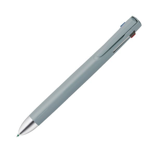 （まとめ） ゼブラ 多機能ペンブレン4+S 0.7mm （軸色：ブルーグレー） B4SA88-BGR 1本