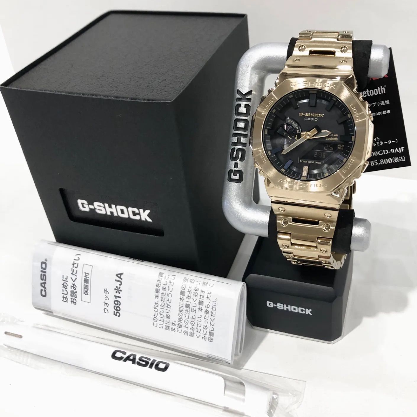 新品正規品】G-SHOCK GM-B2100GD-9AJF ゴールドフルメタル - 腕時計