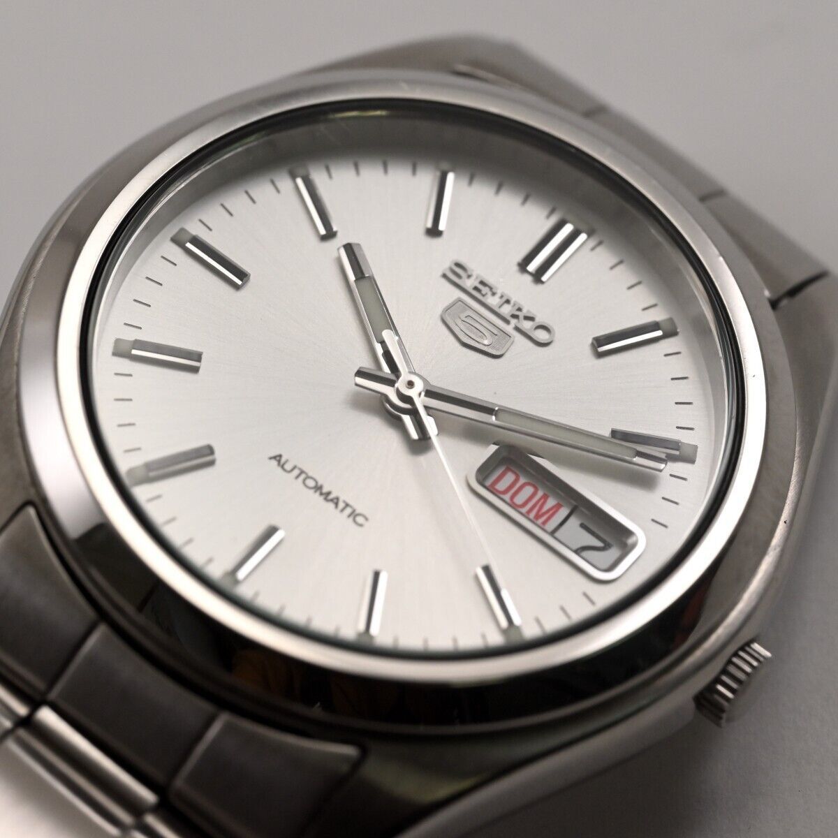 SEIKO】セイコー 5 Automatic 7S26-0060 Day/Date Silver dial wristwatch 動作品 $ -  メルカリ