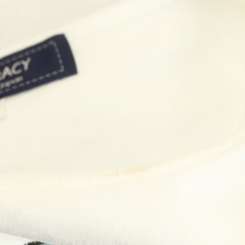 エムズグレイシー M'S GRACY 23年製 刺繍 カットソー Tシャツ