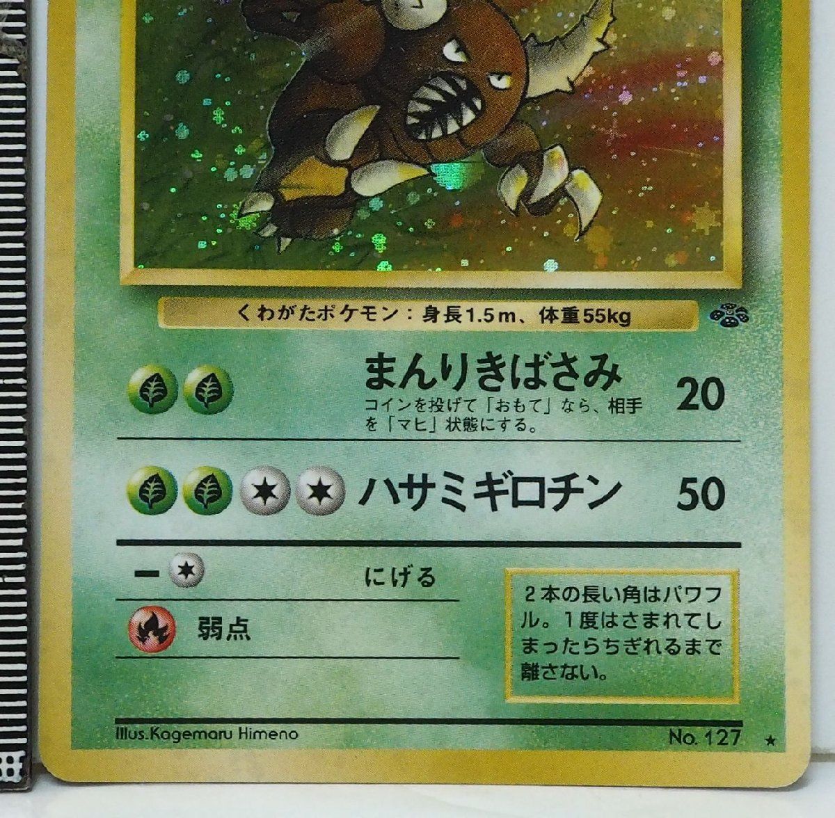 旧裏ポケモンカードゲーム拡張パック第2弾ポケモンジャングル