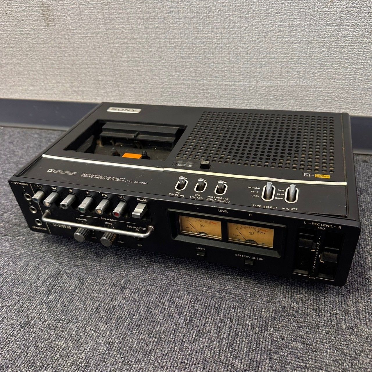 SONY ソニー TC-2890SD カセットデッキ - メルカリ カセットデンスケ
