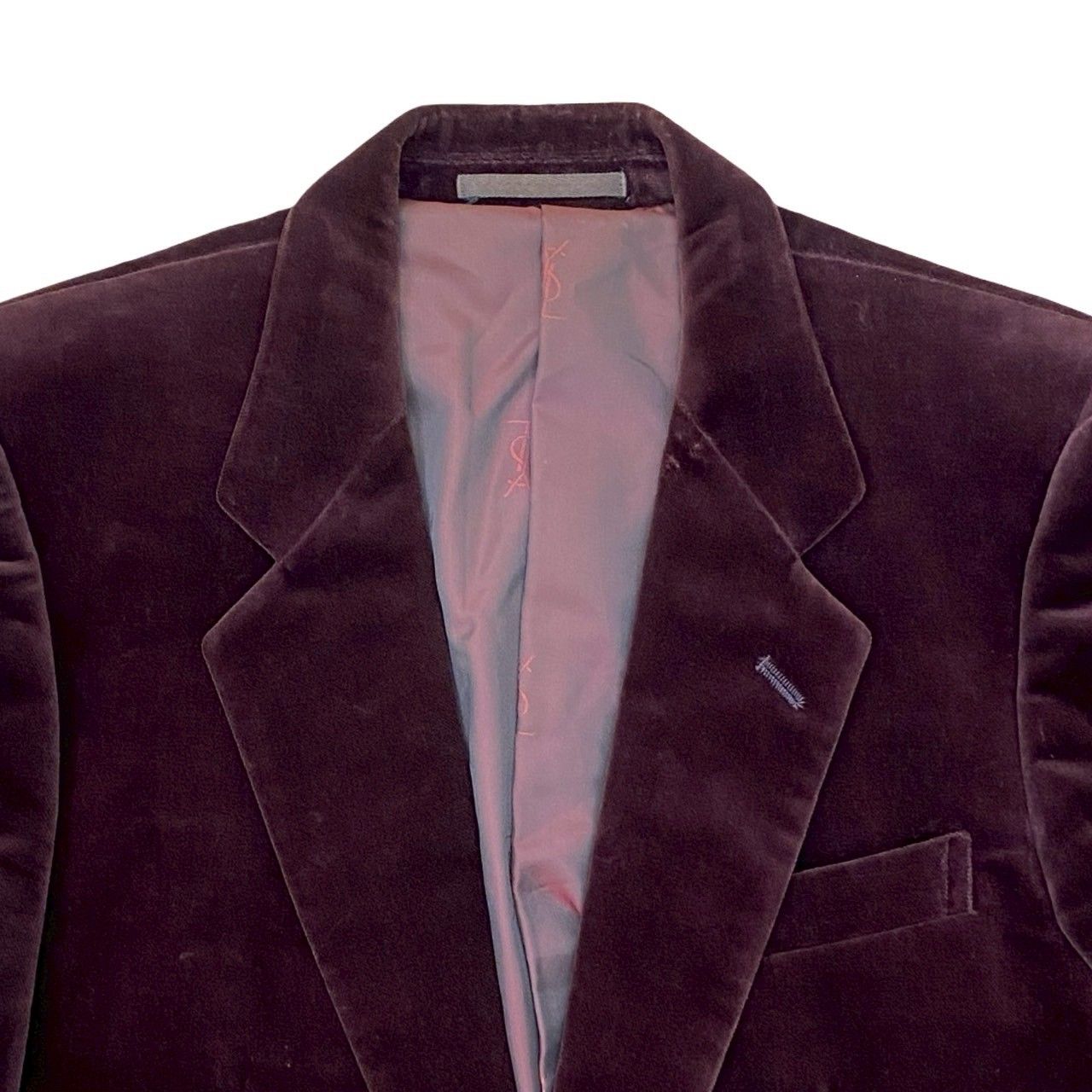 極 美品 YVES SAINT LAURENT イヴサンローラン ヴィンテージ ベロア