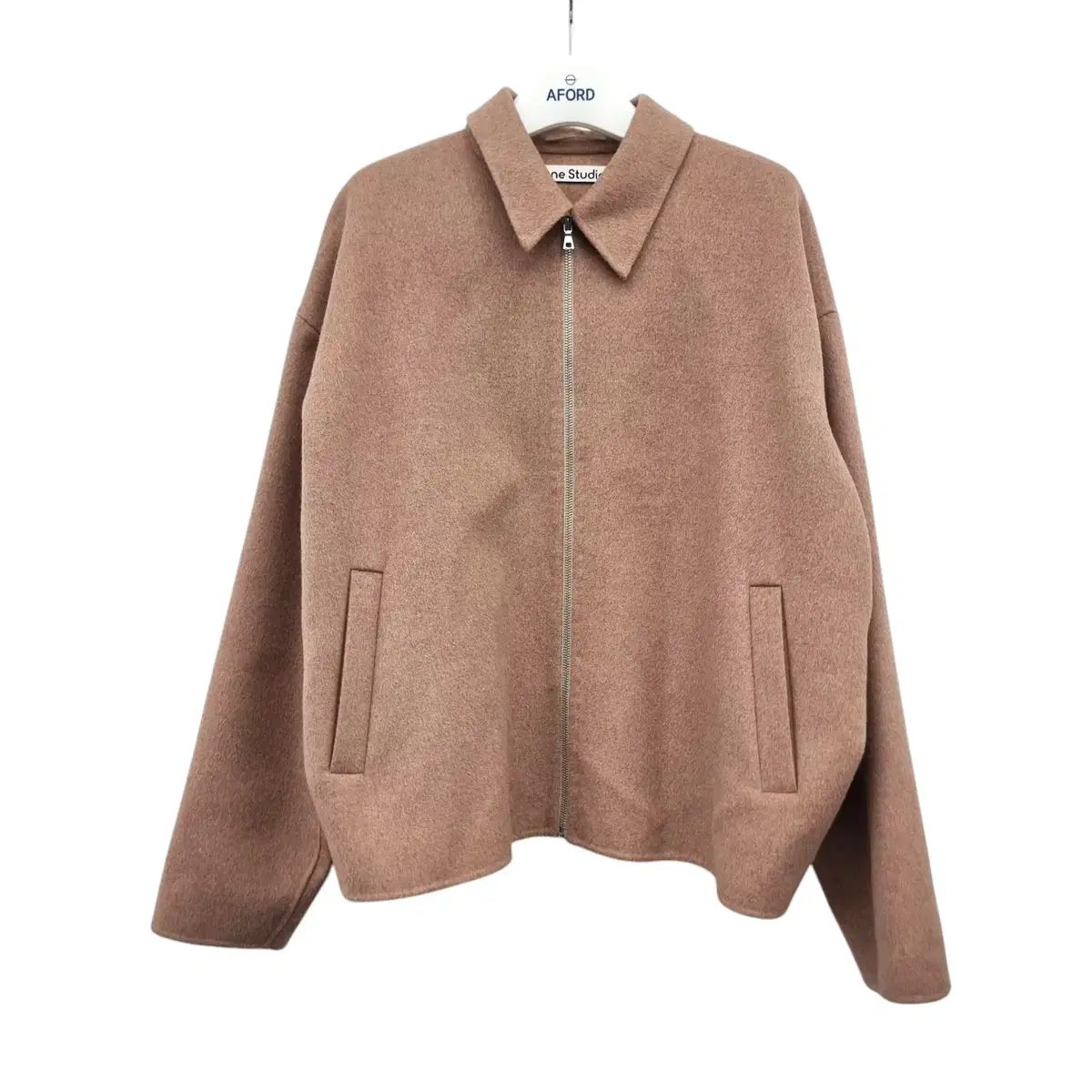 【雷市場（ポンジャン）商品韓国直送】 50 Acne Studios(アクネストゥディオズ) スタジオ ウール ブルゾン カラー ジャケット キャメル ETB011445