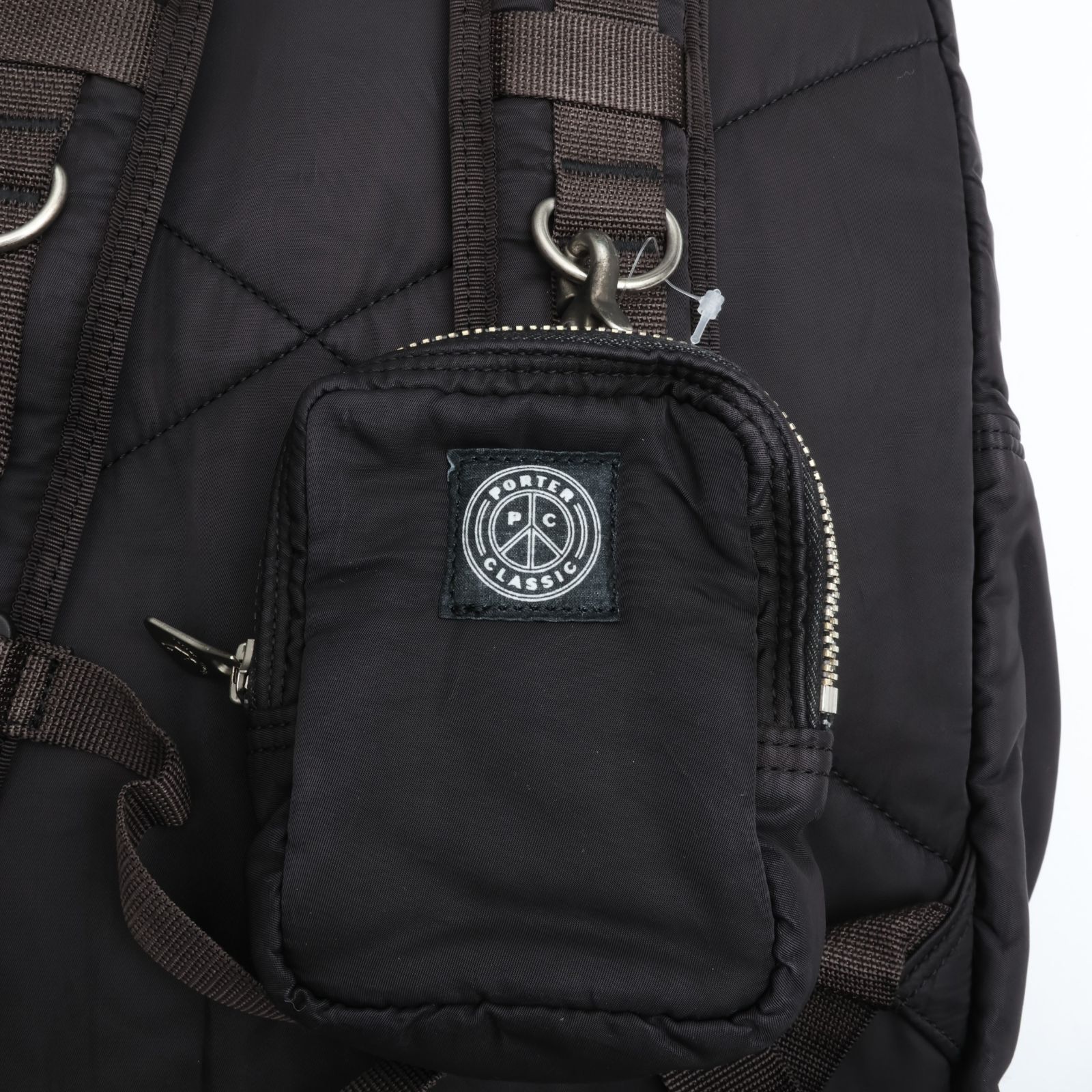 PORTER CLASSIC ポータークラシック SUPER NYLON DAYPACK BLACK 