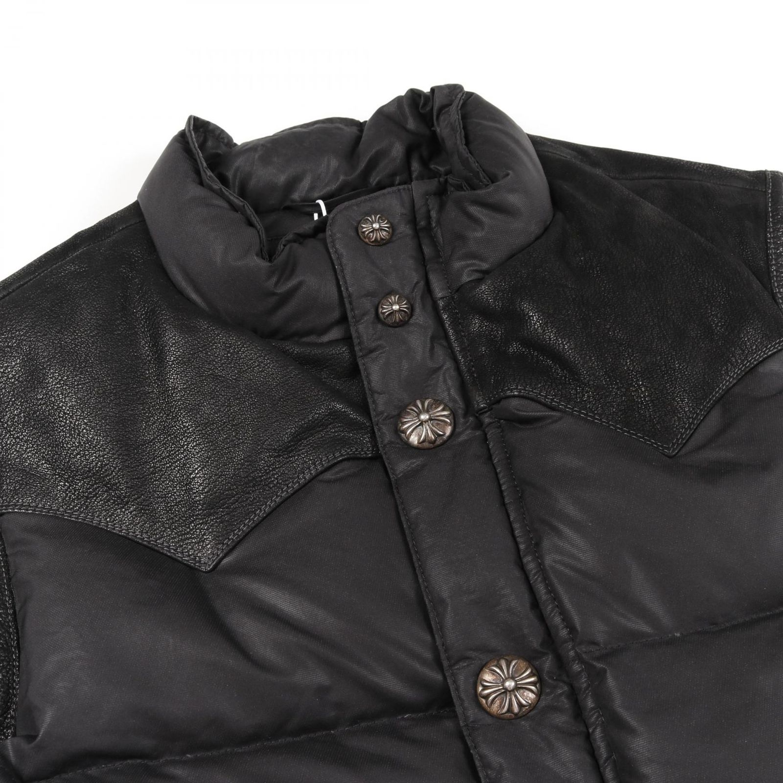 クロムハーツ CHROME HEARTS ダウンベスト PUFFY WSTRN パフィ