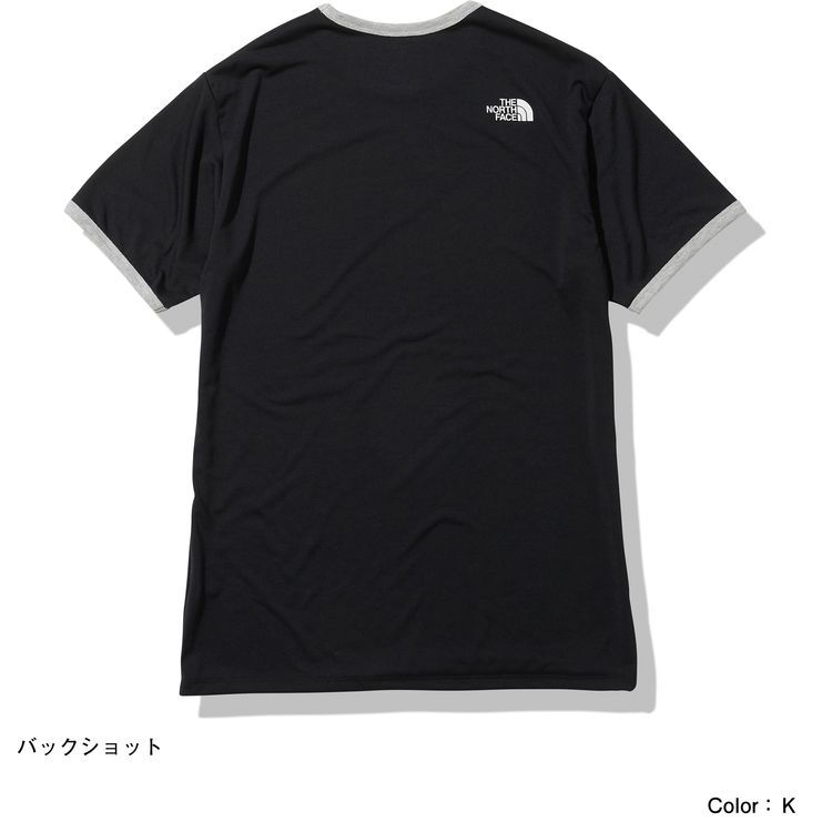 THE NORTH FACE ザノースフェイス ランニング 半袖Tシャツ S/S Ringer Tee NT32373 ショートスリーブリンガーティー メンズ カットソー トレラン トレイルランニング マラソン ジョギング 吸汗速乾 抗菌防臭 UVケア 紫外線