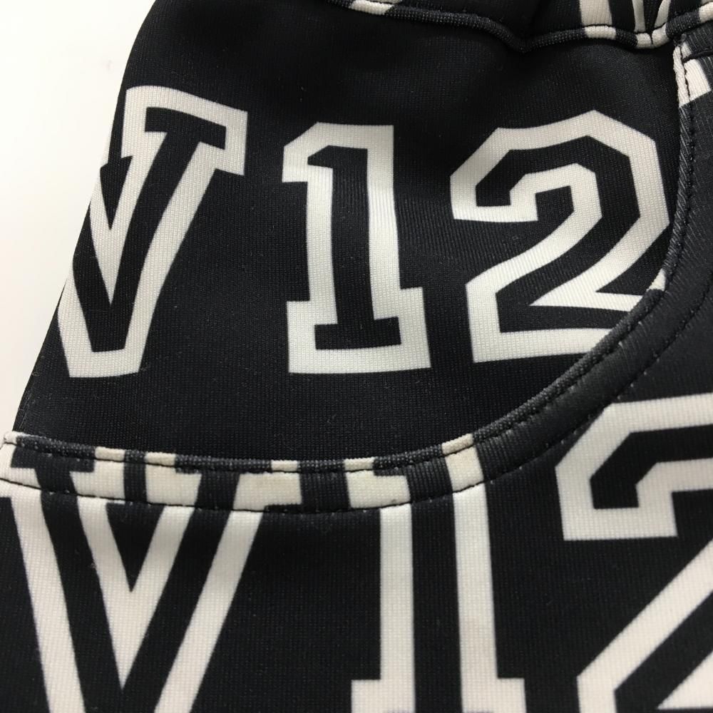 V12 ヴィトゥエルヴ　スカート　インナーパンツセット　L 白　ダンボールニット 楽天市場】ヴィトゥエルヴ スカート ダークネイビー×白 ロゴ総柄