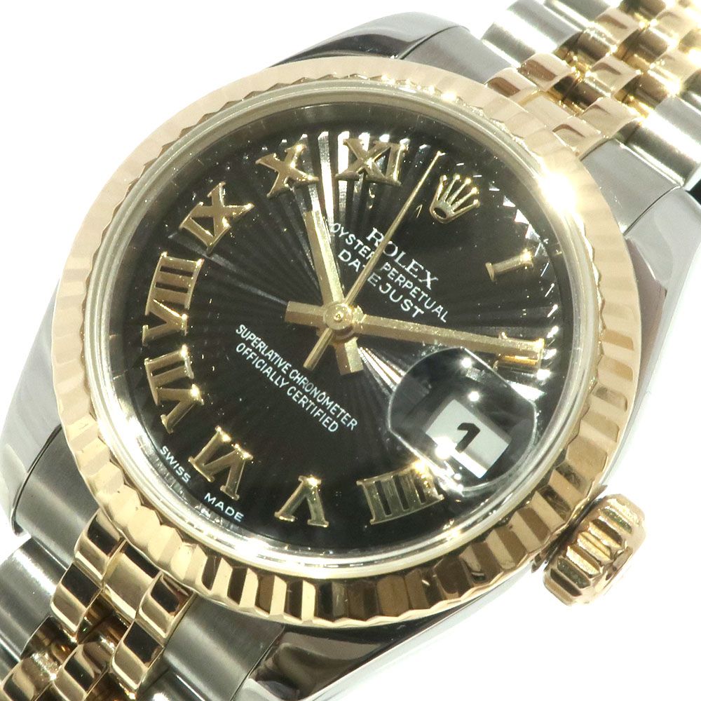天白】ROLEX ロレックス 腕時計 デイトジャスト 179173 D番