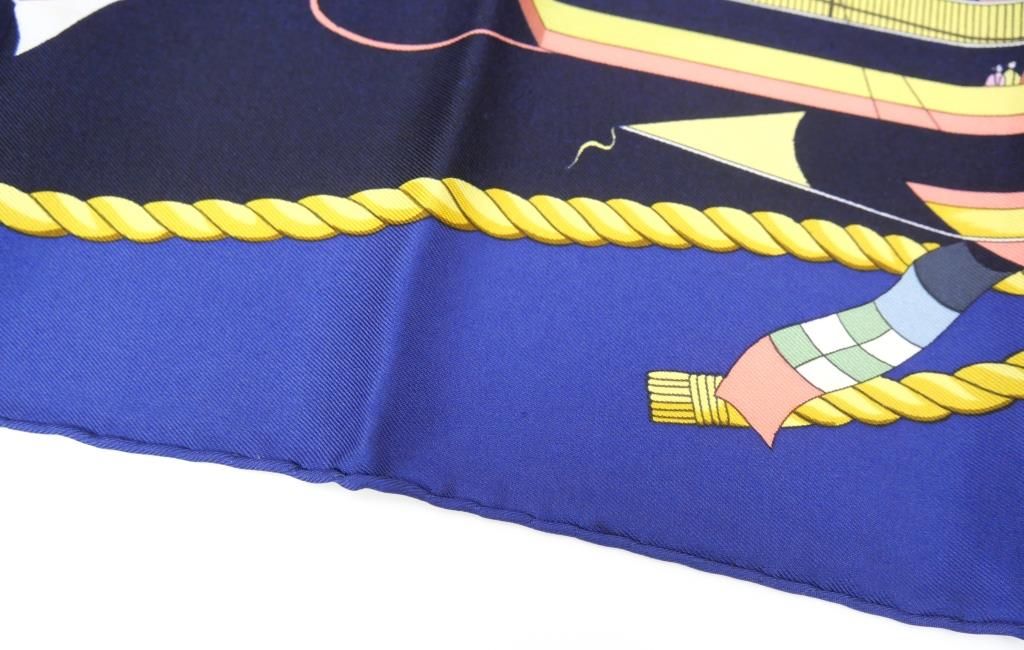 エルメス HERMES スカーフ カレ90 大空の狂気 LES FOLIES DU