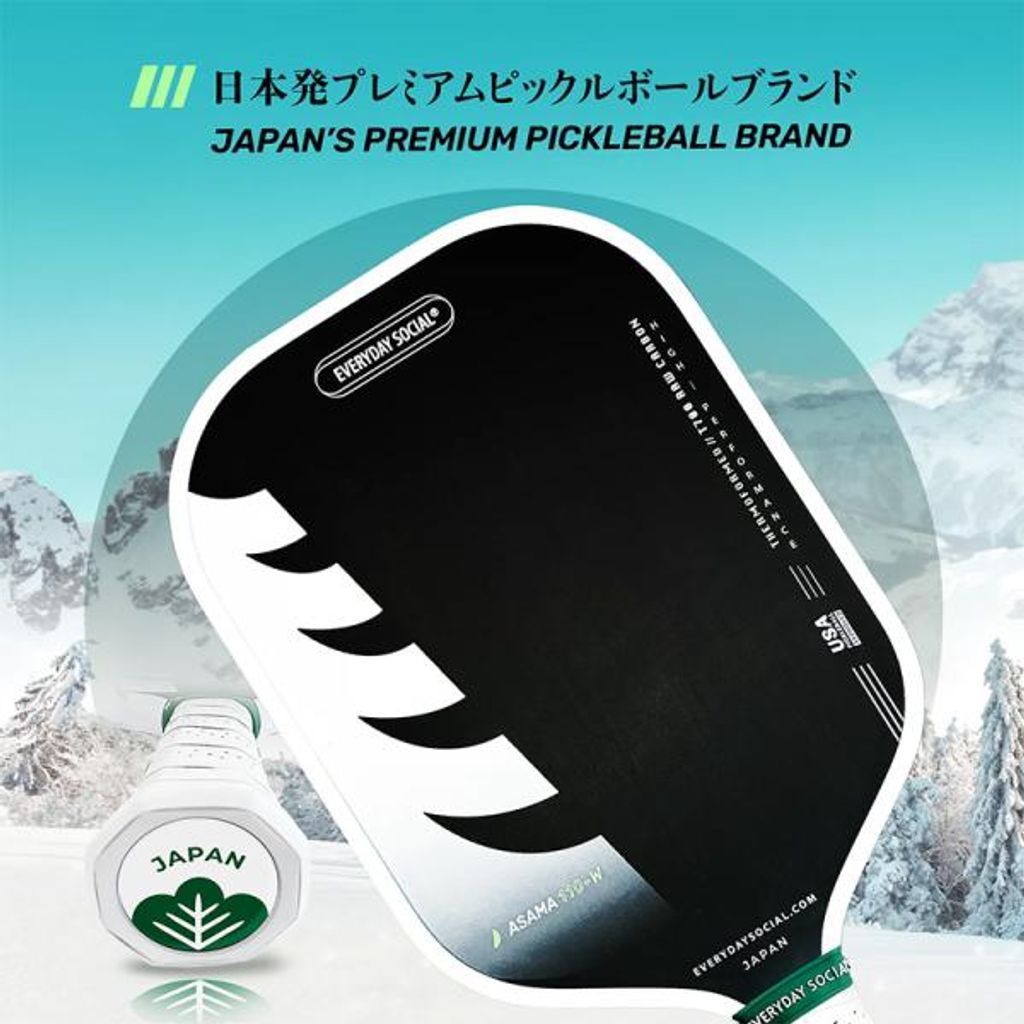 EVERYDAY SOCIAL ピックルボールパドル ASAMA 110-W Winter Edition
