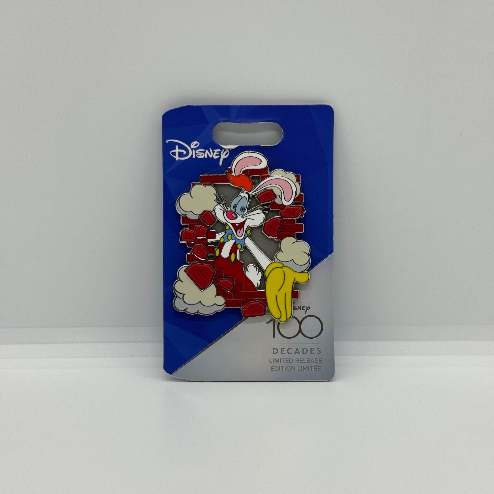 Disney - ディズニー100周年　ロジャーラビット　ピンバッジ Disney - ディズニー100周年 ロジャーラビット ピンバッジの通販