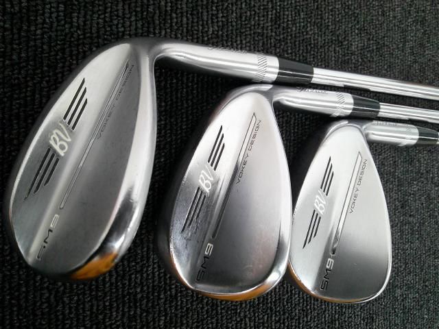 ウェッジ タイトリスト ボーケイSM9ツアークローム50|54|58 3本セット|DG|WEDGE|505458 2164 松山店