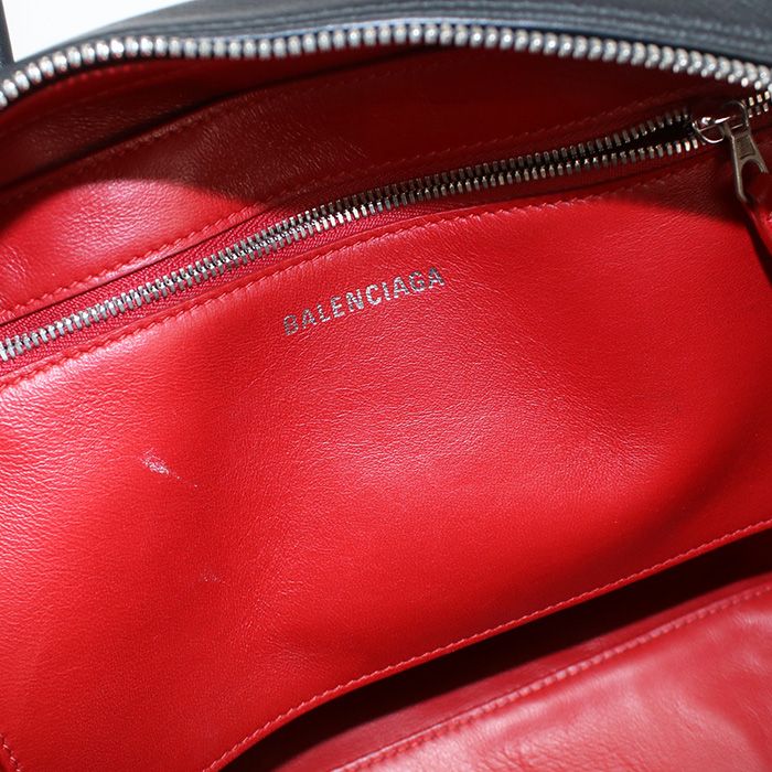 BALENCIAGA バレンシアガ トライアングル スクエアS 513999 1000 ハンドバッグ カーフ【中古】 レディース - メルカリ