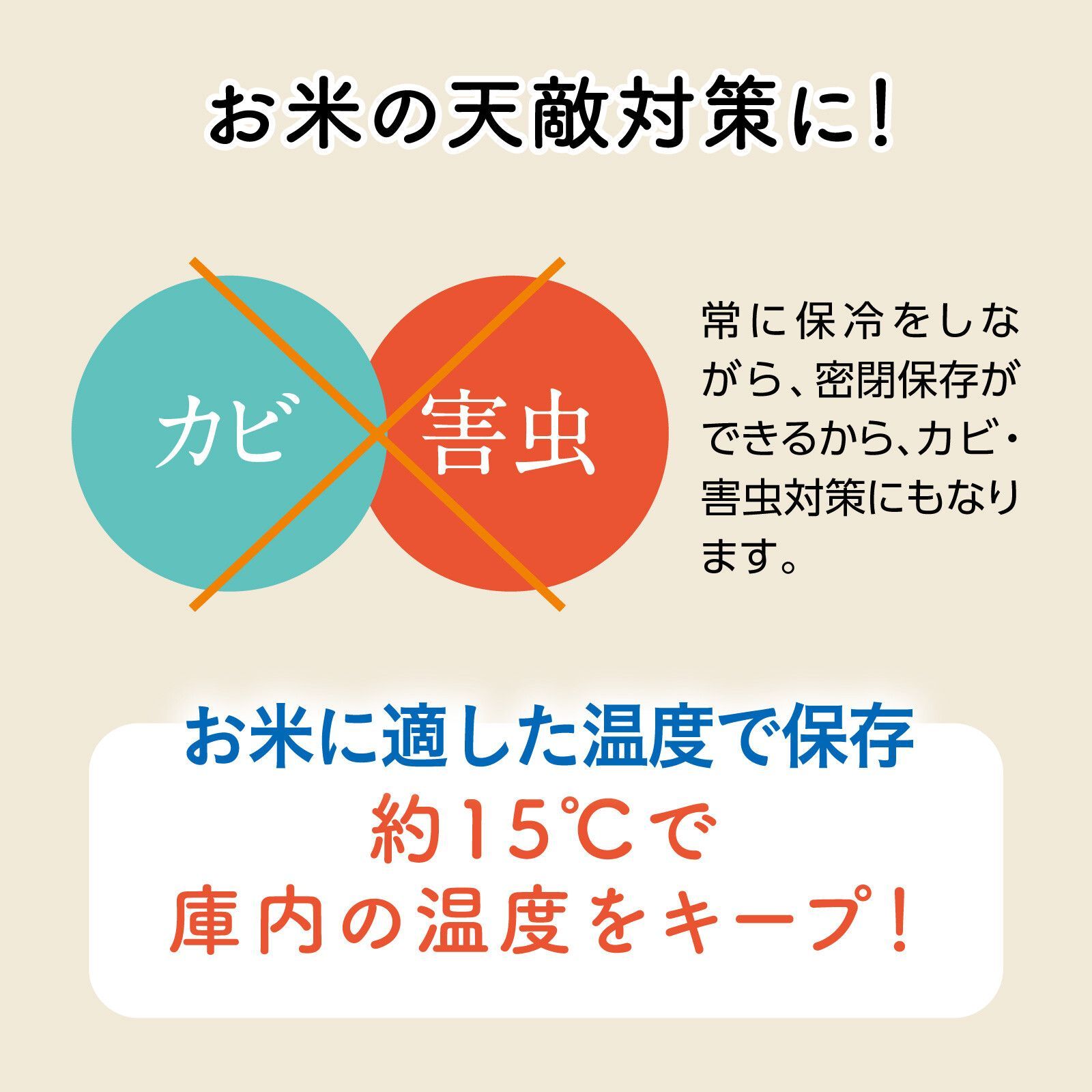 保冷米びつ 容量6kg