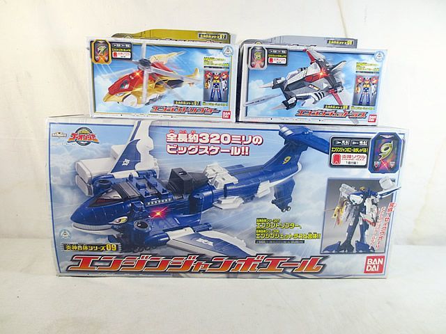 新品同様 バンダイ 炎神戦隊ゴーオンジャー エンジントリプター
