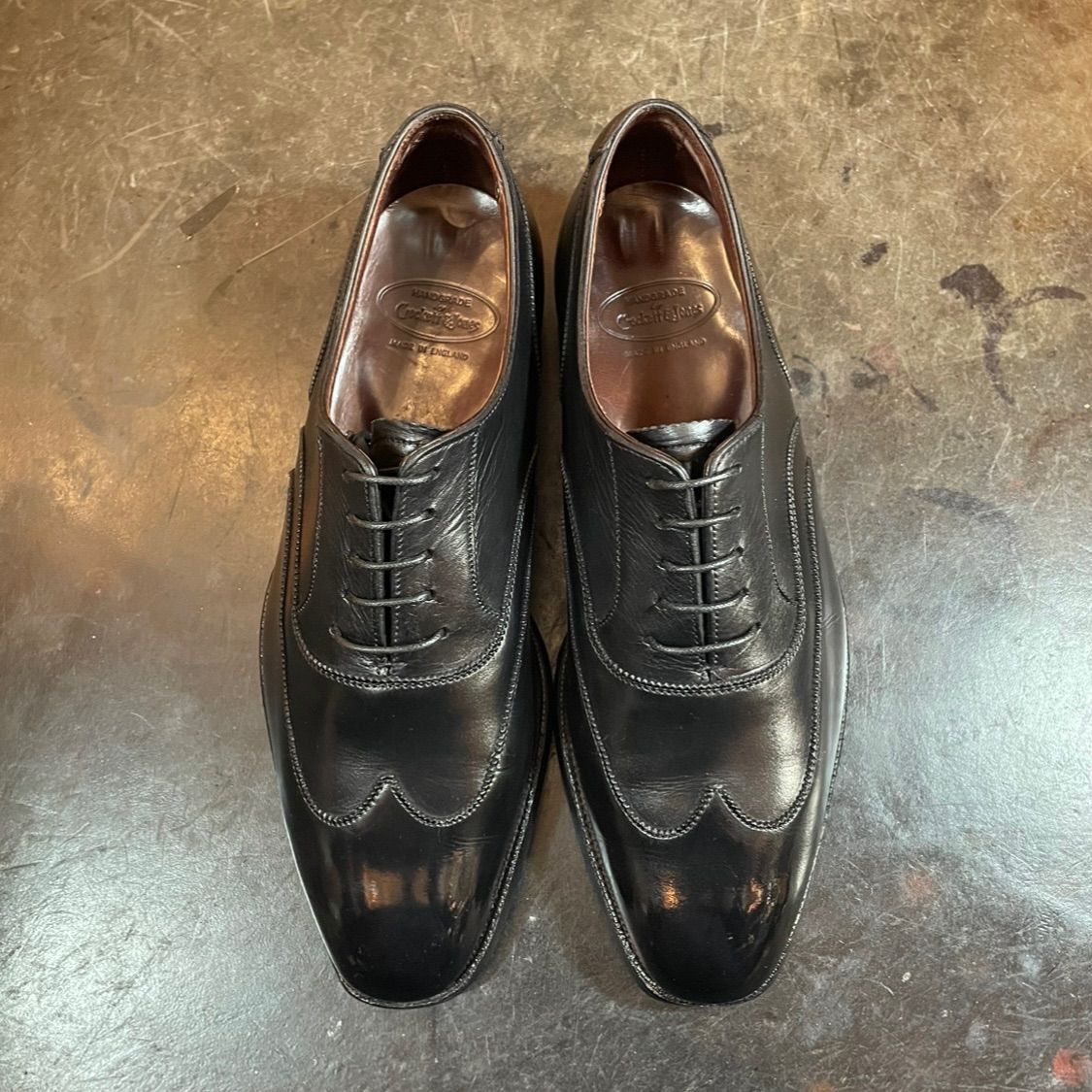 ハンドグレード Crockett&Jones クロケットアンドジョーンズ ASCOT アスコット UK5.5E - メルカリ