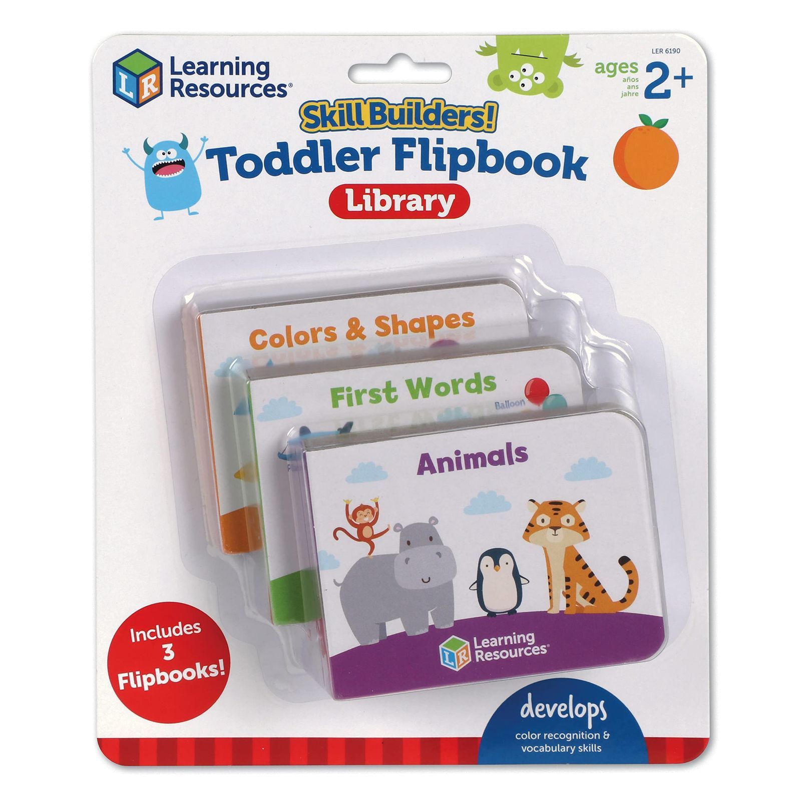 【セール，正規品】 【人気商品】幼児 英語 LER6190 英単語ミニ絵本セット ぐんぐんスキル!! 正規品 リソーシズ ラーニング 知育玩具