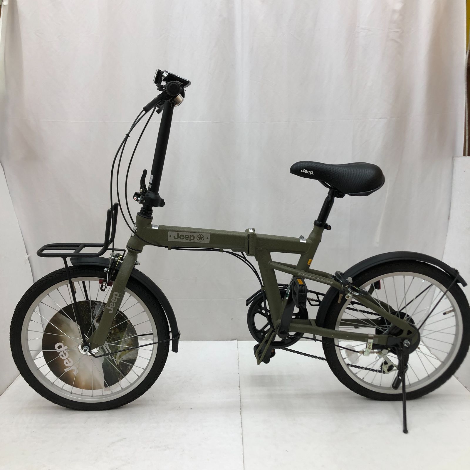 【引取限定】JEEP 20インチ 折りたたみ自転車 JE-206GRS JE-206G ジープ(JEEP) 折りたたみ自転車 20インチ | 自転車通販