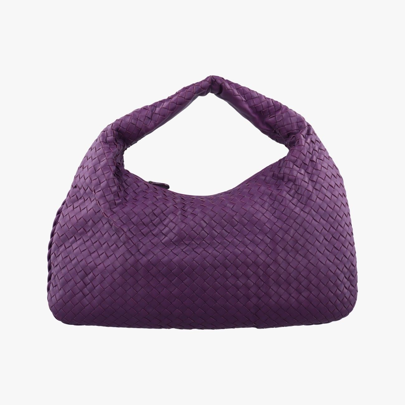 ボッテガヴェネタBottega VenetaイントレチャートパープルラムスキンB03593237J