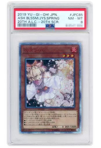 遊戯王/20thSE/効果モンスター/20th　ANNIVERSARY　LEGEND　COLLECTION　20TH-JPC85[20thSE]：【PSA/NM-MT 8】灰流うらら 中古】遊戯王 20TH-JPC85[20thSE]：【PSA/NM-MT 8】灰流うらら