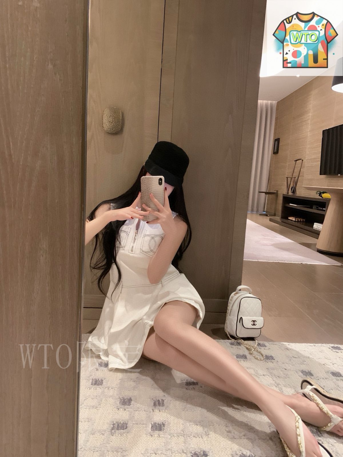 CHANEL♥︎ ワンピース　お値下げ 2023/24FW◇送料込【CHANEL】ドレス ツイード＆スパンコール