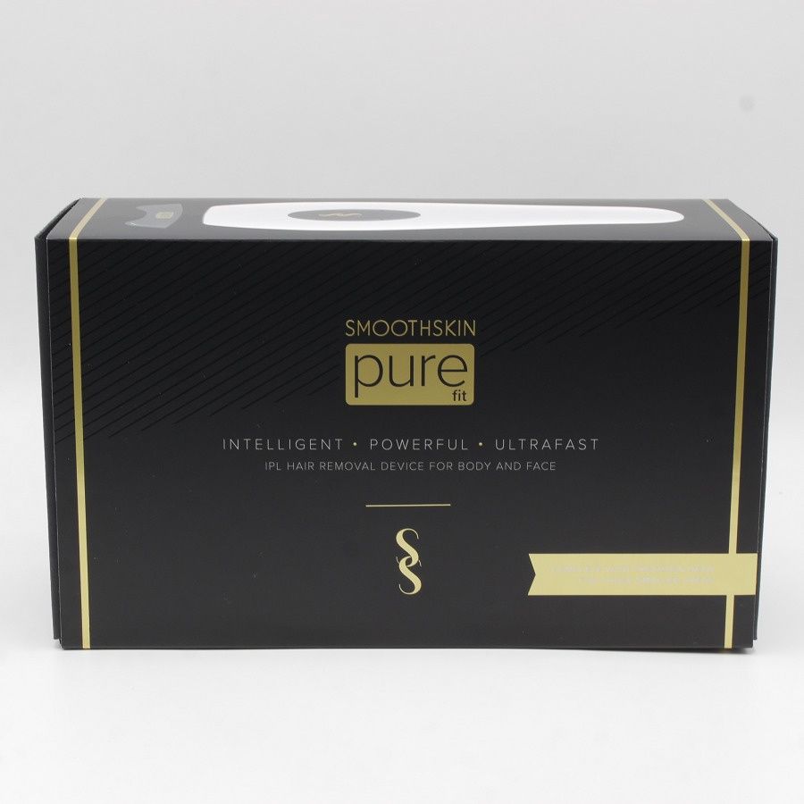 スムーズスキン 光脱毛器 pure fit ブラック【新品・未開封】 楽天市場】スムーズスキン pure fit 家庭用光脱毛美容器 : 楽天
