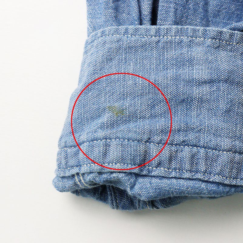 フォーティーファイブアール 45R 45rpm ダンガリーの908 8ノットシャツ