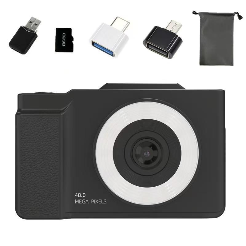 4Kデジタルカメラ デジカメ 4K動画撮影 4800万画素 コンパクト