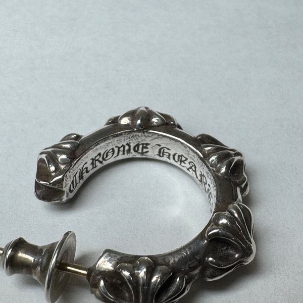 クロムハーツ　クロスバンドフープ CHROME HEARTS クロムハーツ（原本有） HOOP CROSS SML CH
