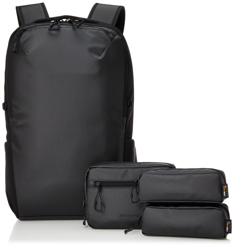 バーマス ビジネスリュック Frelancer Plus リュック 15インチ ポーチ付属 L