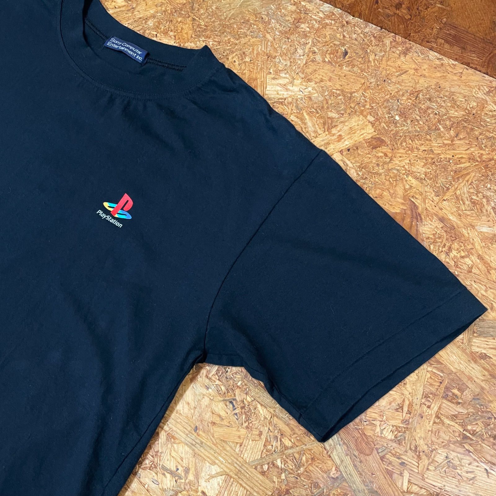 SONYオフィシャル PlayStation プリントTシャツ ブラック ソニー