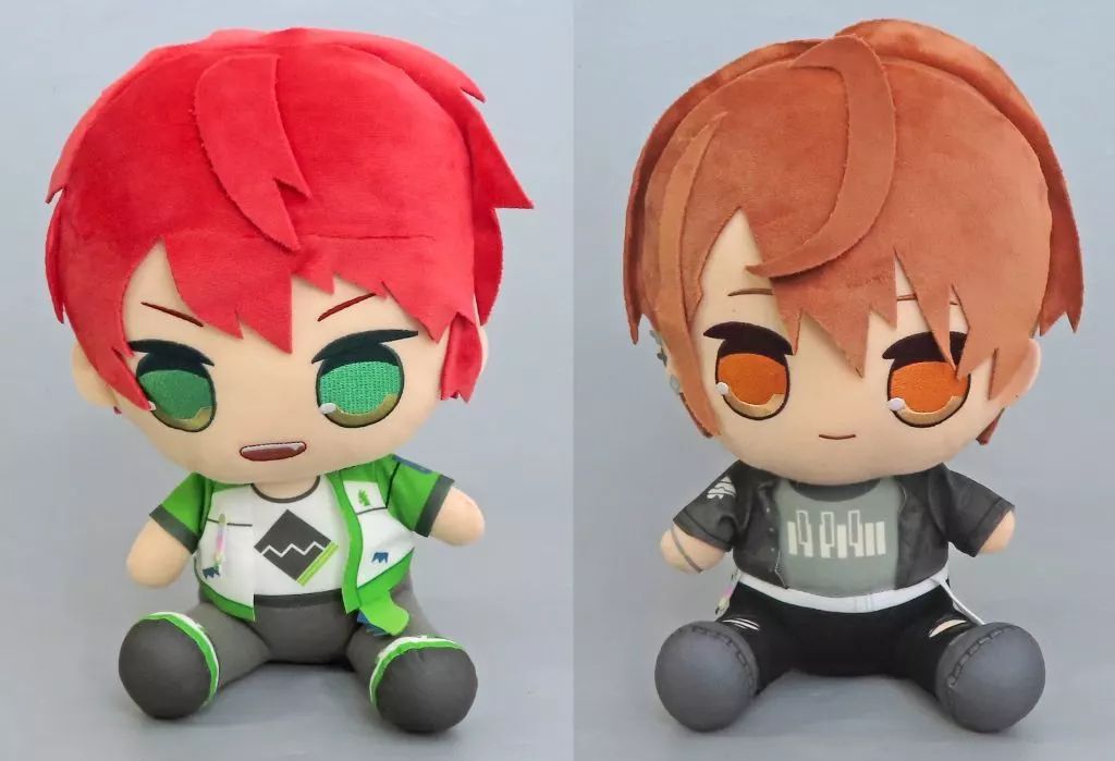 中古】ぬいぐるみ 全2種セット おおきなBIGぬいぐるみ1 「カラフル