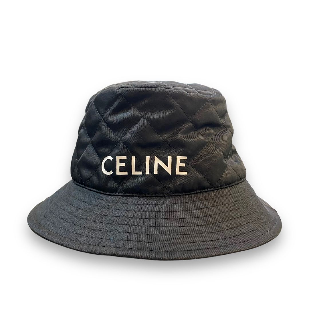 CELINE バケットハットコットン100% - ハット