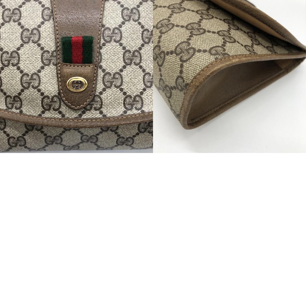 Gucci スエードクラッチバッグ GUCCI - 本物 グッチパフューム GUCCI PARFUMS シェリーライン
