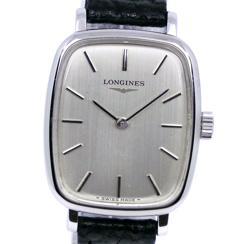 ロンジン LONGINES スクエア ゴールド文字盤 手巻き Cal.5602