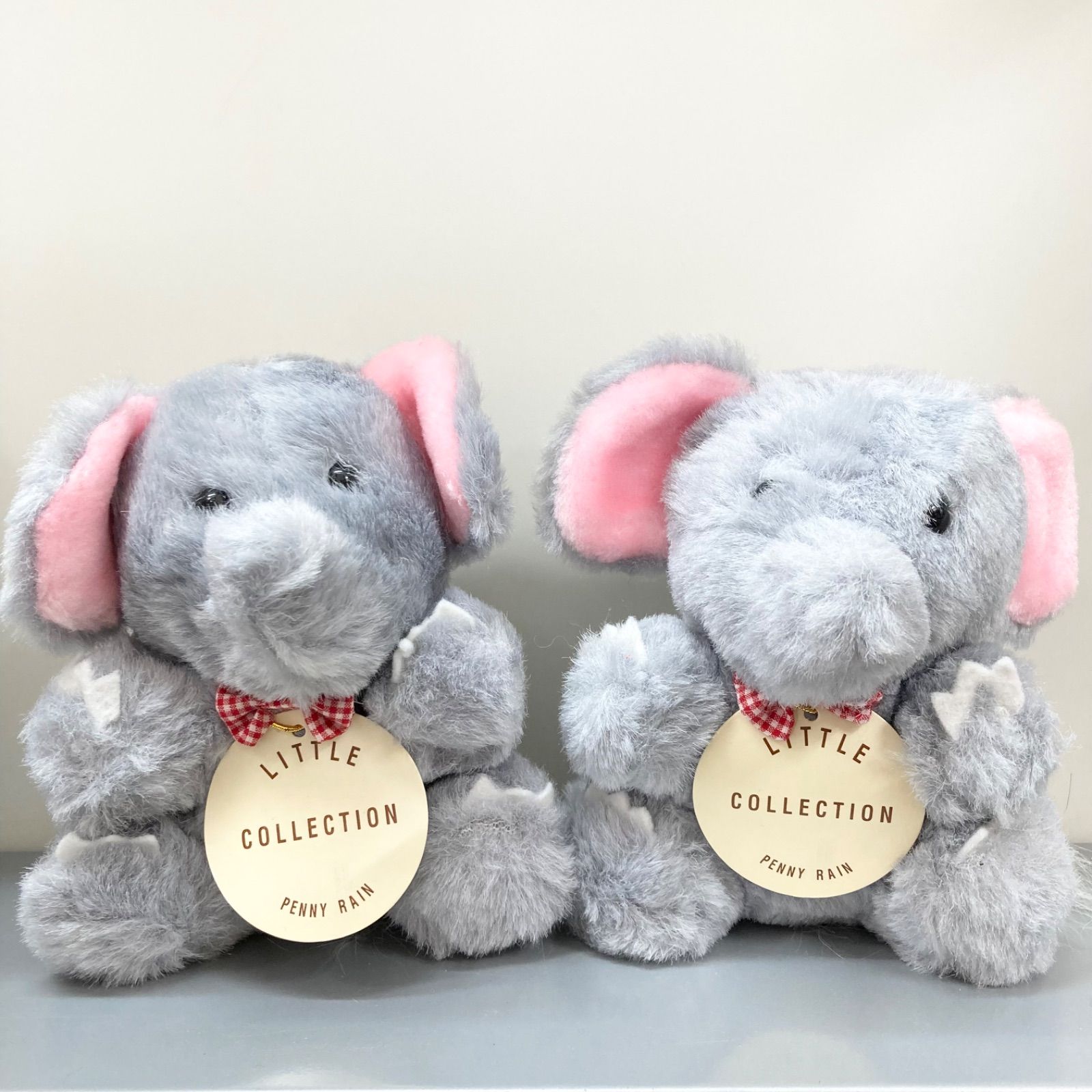 ニョッキ&ペンネ　ぬいぐるみ　レア くまのがっこう×阪急電車ぬいぐるみやわらかビーンドール