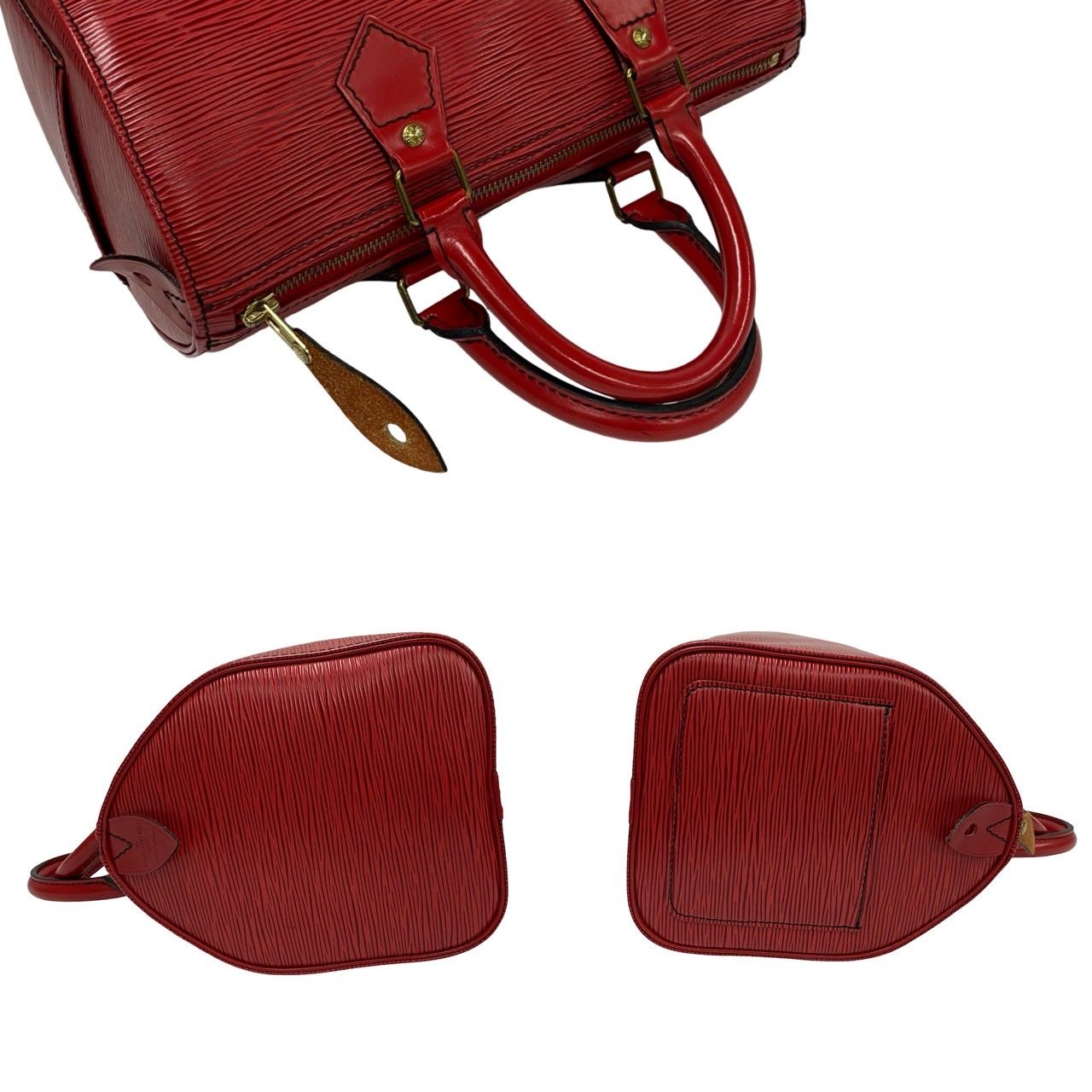 極 美品 LOUIS VUITTON ルイヴィトン スピーディ25 エピ レザー 本革 