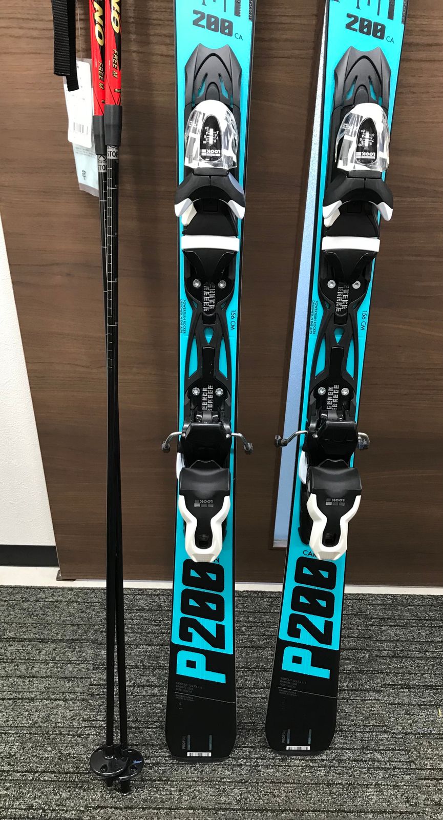 ROSSIGNOL PURSUIT 100 156cm ストック付き Adult Rossignol Pursuit 100 Ski + Boot Package [177 cm] [6