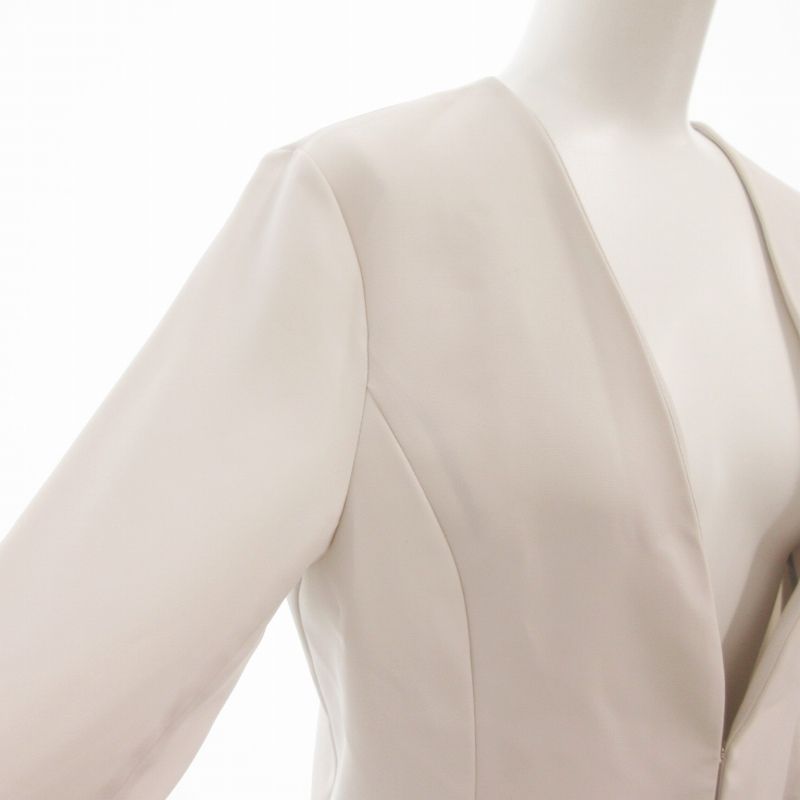 新品タグ付き【ナチュラルビューティーベーシック】ノーカラー パンツ セットアップ N.Natural Beauty Basic N.ナチュラルビューティーベーシック