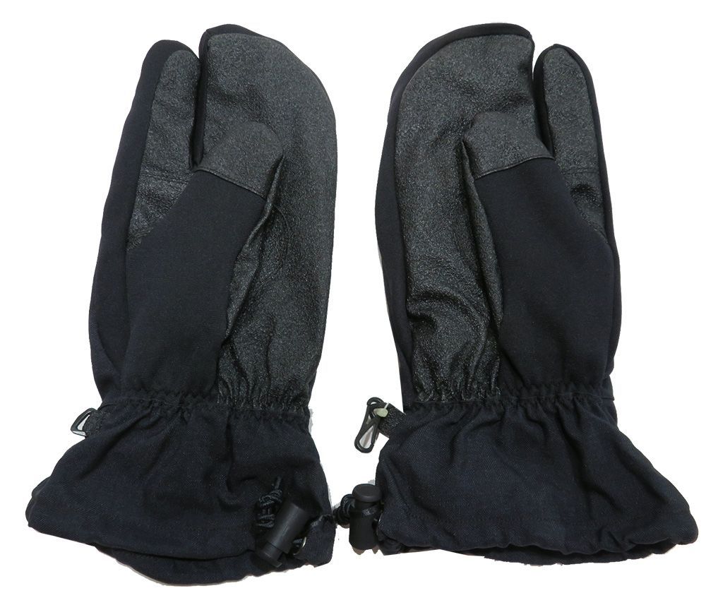 送料無料/新品/GOOBER スノーボード 大人 ミトン グローブ B /BLK （インナーは取り外し可能！）