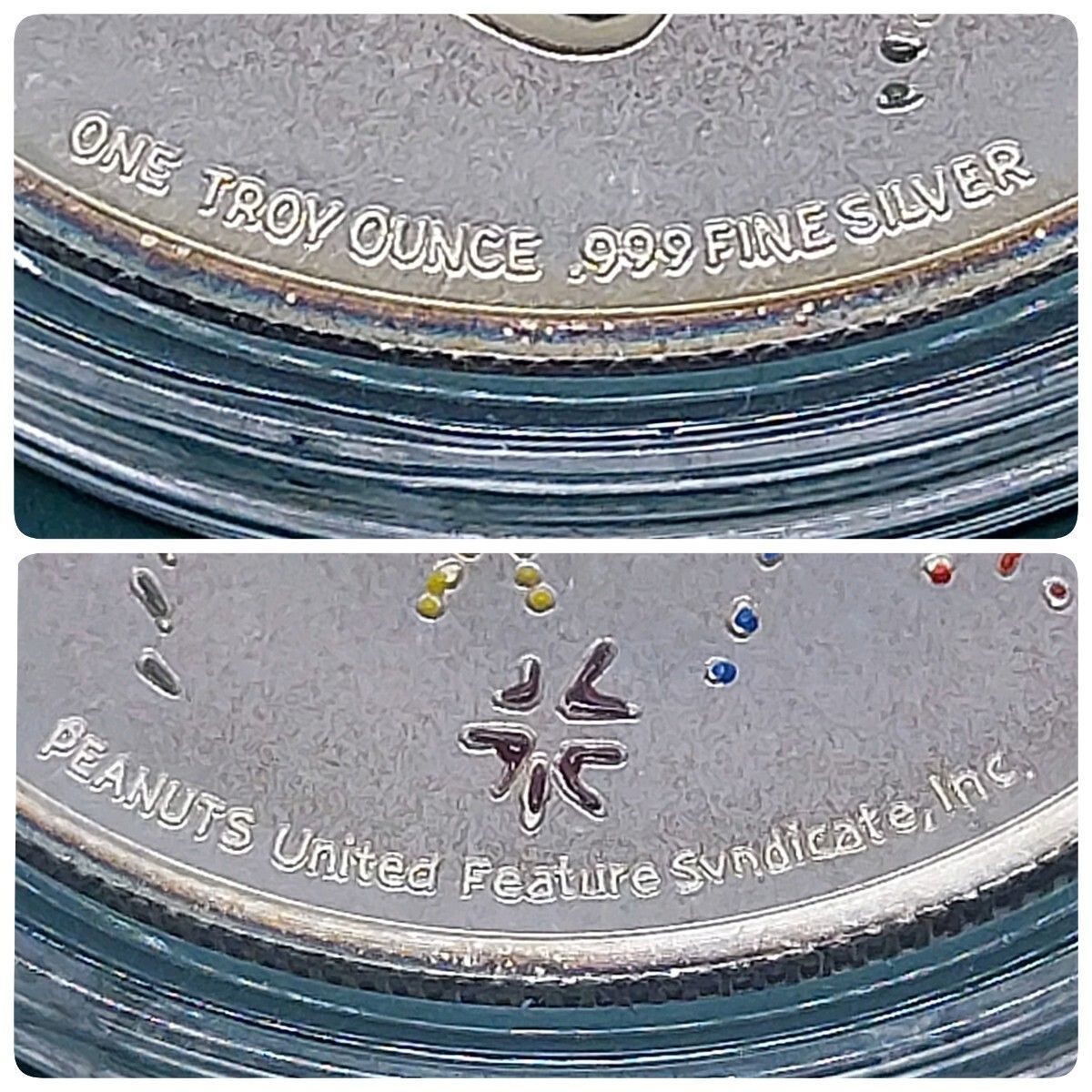 スヌーピー銀貨 1トロイオンス 999 fine silver 品 ケース付き WWW_IBETON_RU