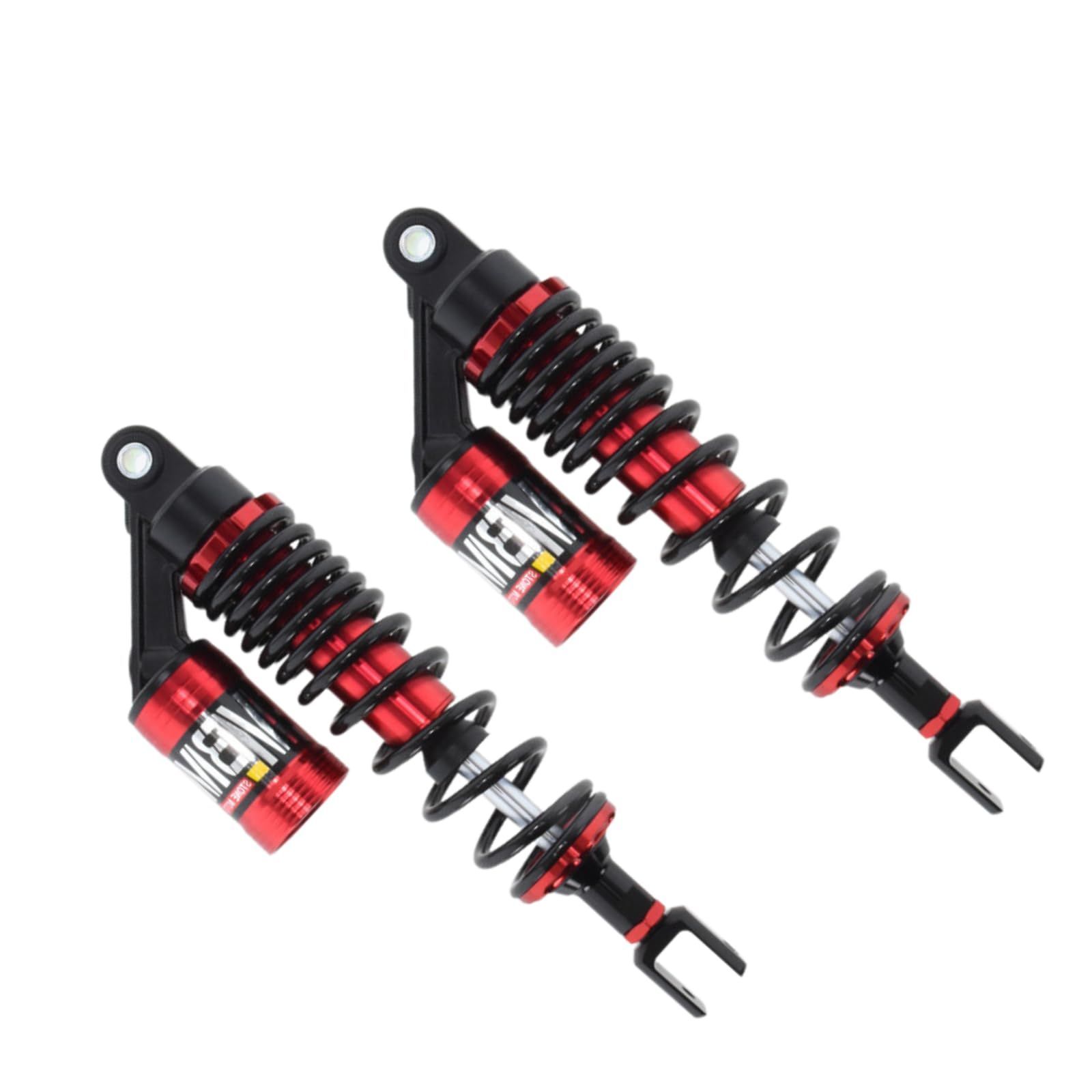 Muchas sonrisas リアサスペンション シグナスX SR BW’S pcx125 ２本 セット 高性能 320mm キャビテーション 防止 タンク付き レッド