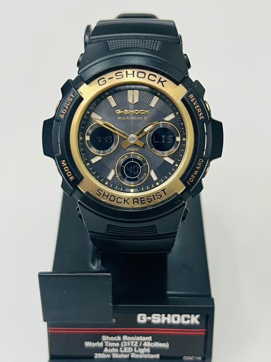 G-SHOCK デジアナ 電波ソーラー AWG-M100SBG-1AJF G-SHOCK デジアナ 電波ソーラー AWG-M100SBG-1AJF - メルカリ