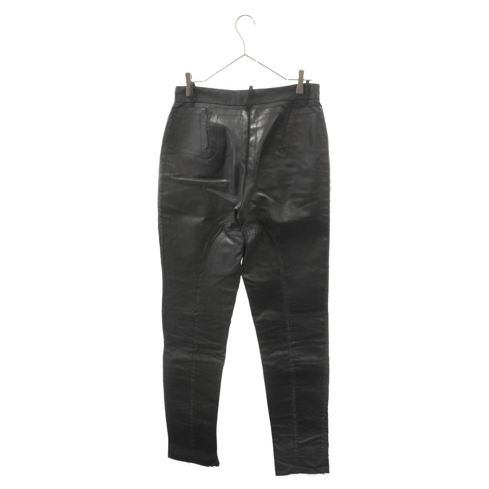 DIRK BIKKEMBERGS (ダークビッケンバーグ) レザー切替 ナイロンパンツ