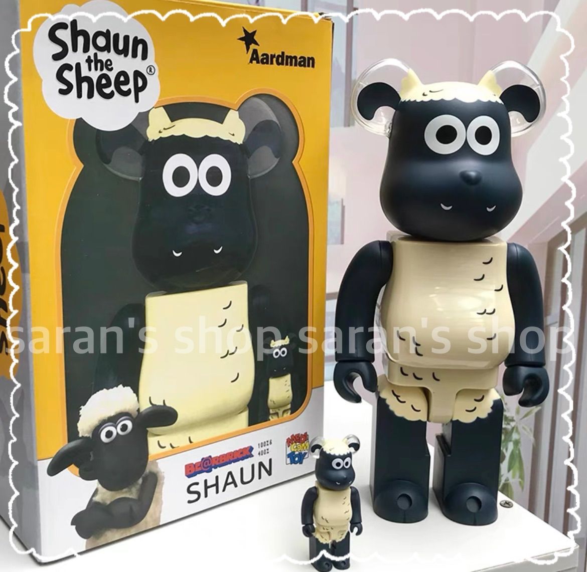 ベアブリックひつじのショーン1000％