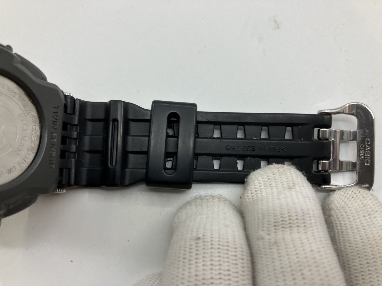 カシオ Gショック GW-9200J 電波ソーラー腕時計 黒 ケース幅50mm