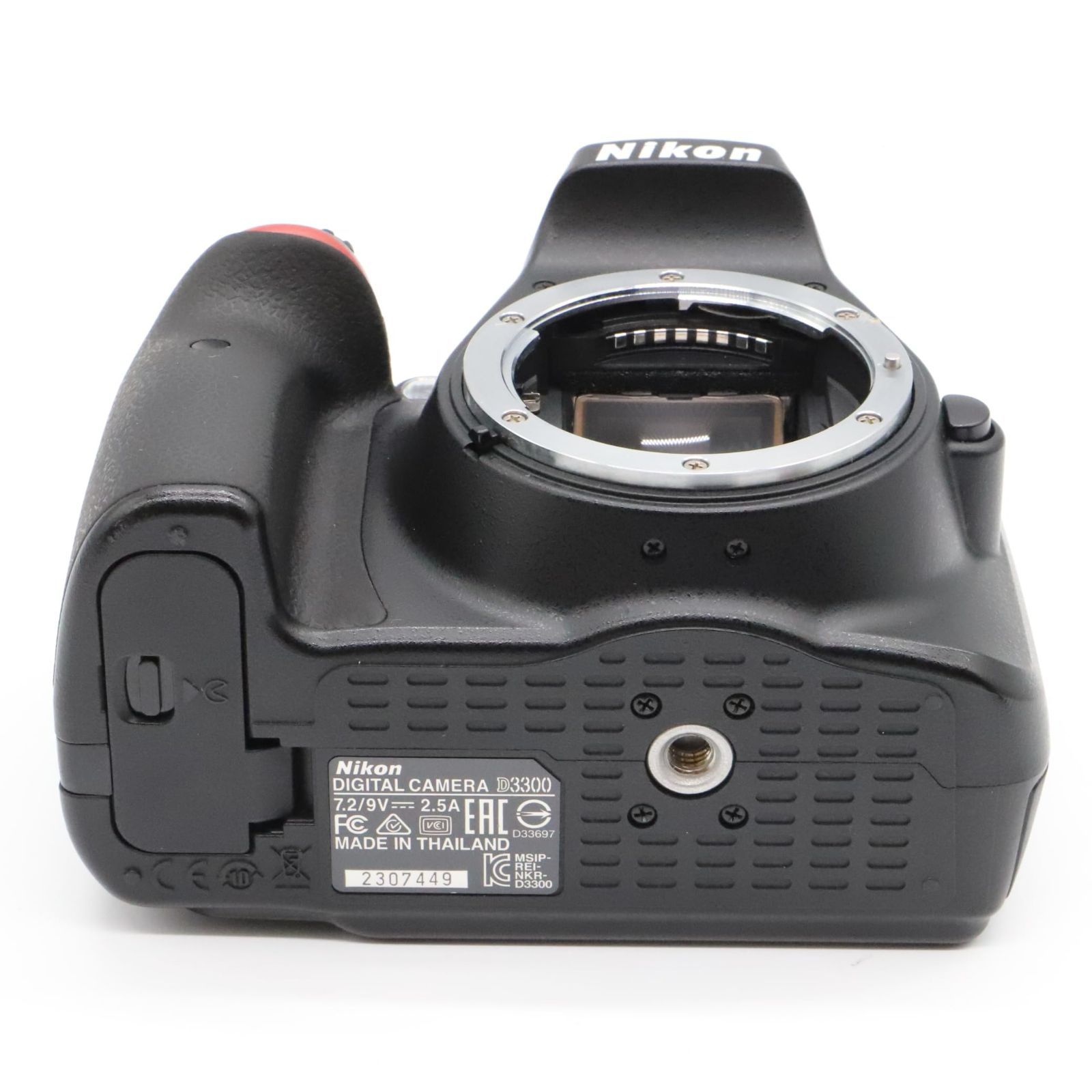 ほぼ新品】Nikon デジタル一眼レフカメラ D3300 ボディ ブラック D3300BK - メルカリ
