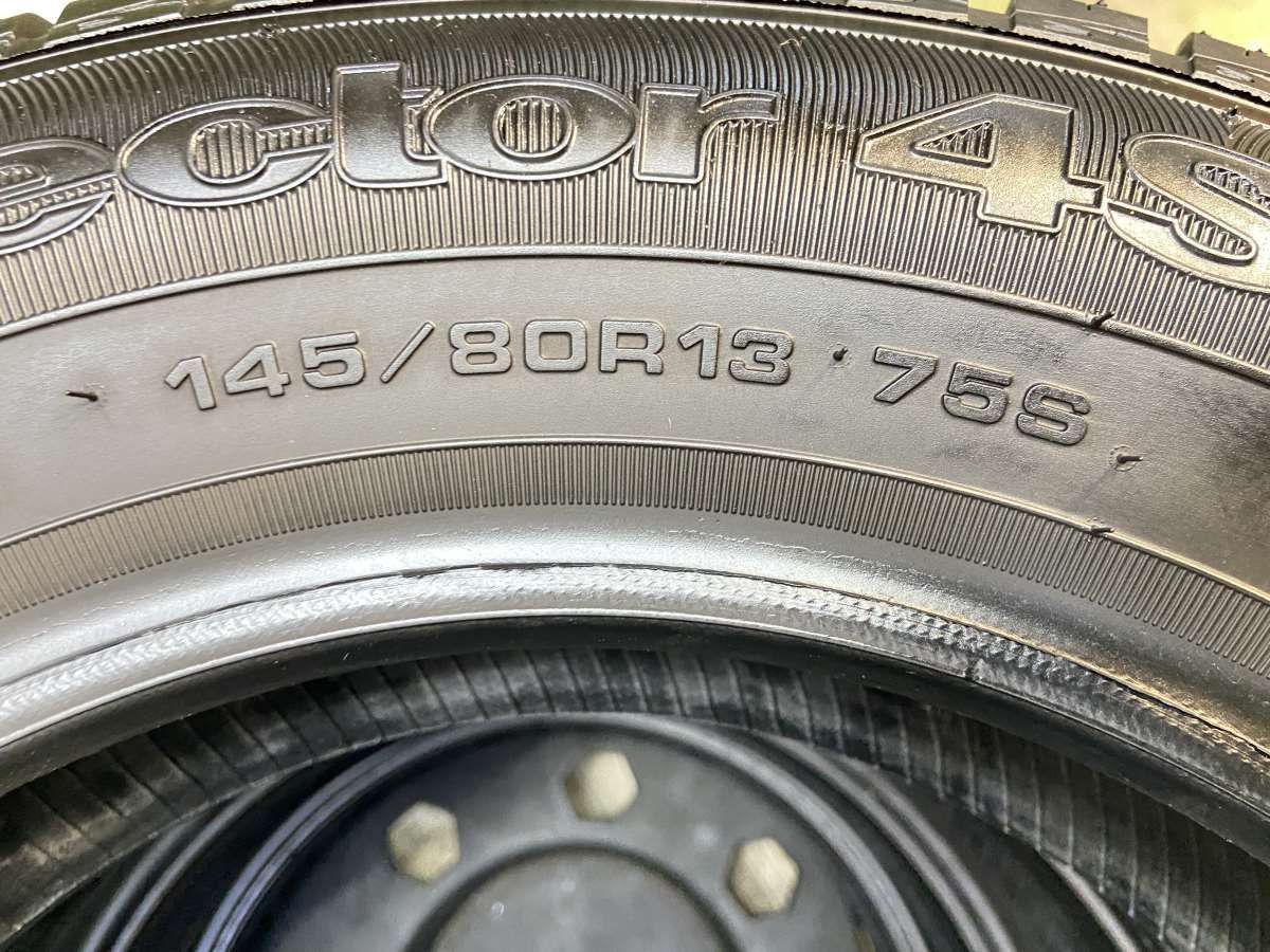 145/80R13 グッドイヤー VECTOR 4SEASONS 中古タイヤ